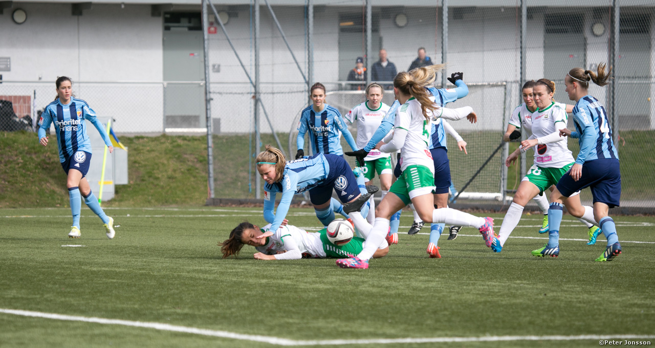 20160409 – Djurgården vs Hammarby Damfotboll