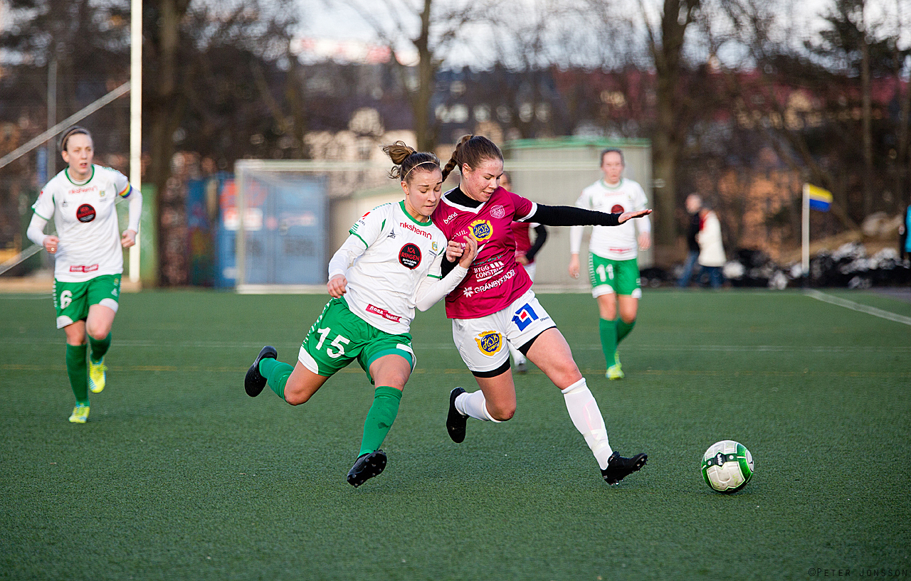 20170219 – Hammarby Damfotboll vs IK Uppsala