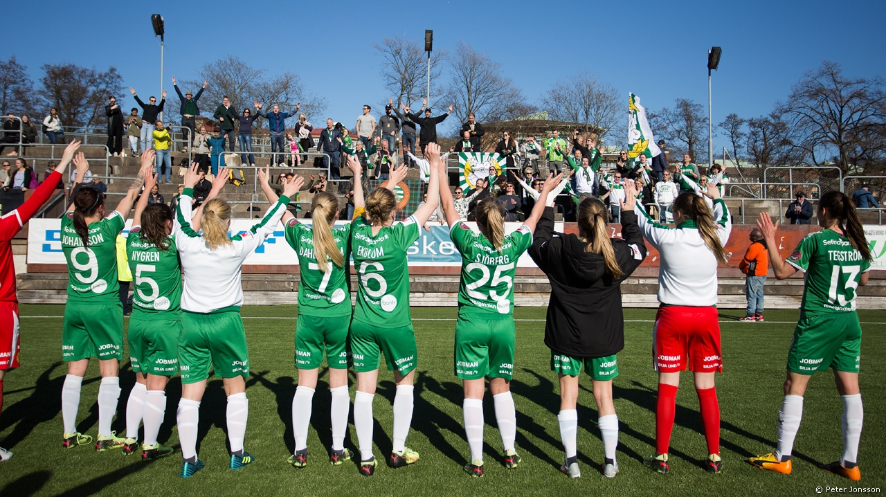 20180421 – Kopparbergs Göteborg vs Hammarby Damfotboll