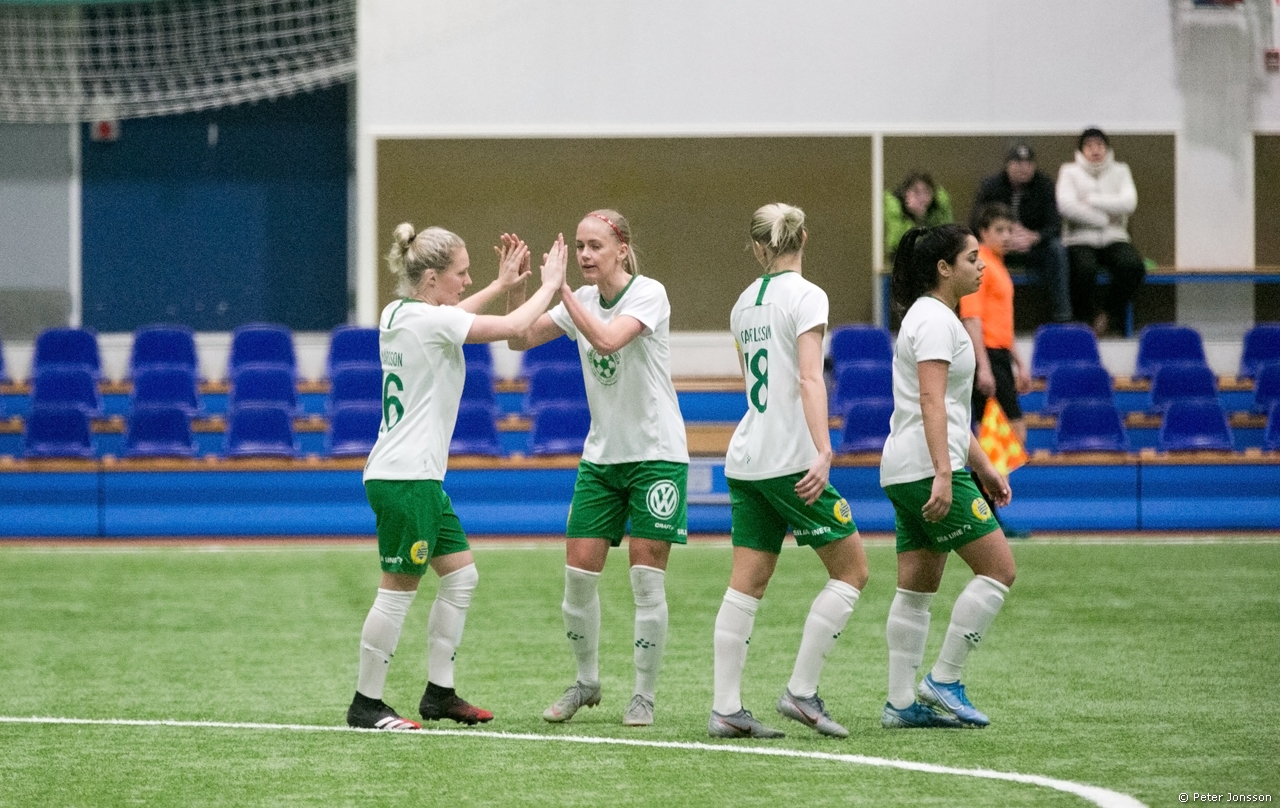 20200222 – Åland United vs Hammarby Damfotboll