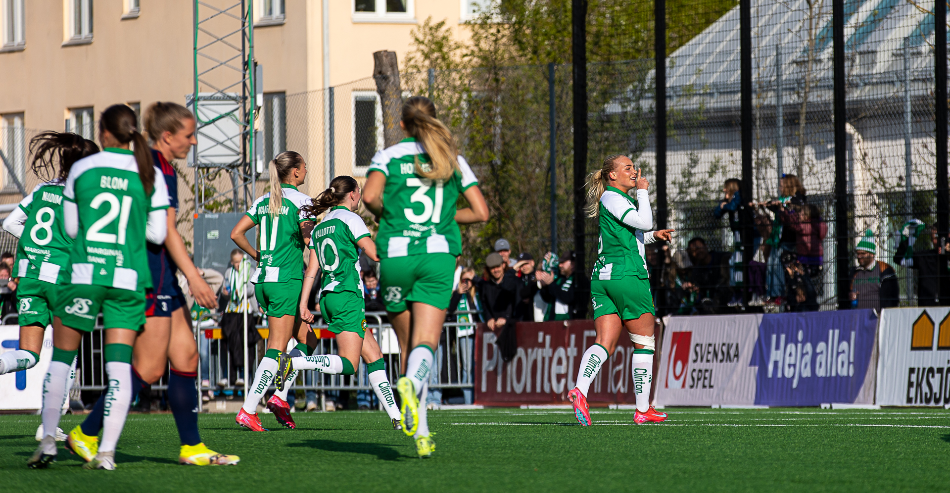 20250501 – Hammarby Fotboll Dam vs Rosengård
